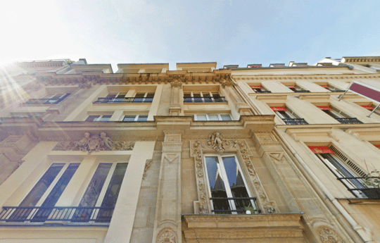 Myflexoffice location de bureaux à Paris 9 La Villa Massé facade